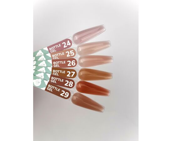 You Are Cute. Bottle Gel #25, 15 ml, рідкий напівпрозорий гель #5