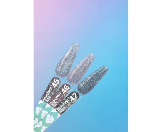 You Are Cute. Builder Gel #46, 15 ml, гель для нарощування, з шимером #5