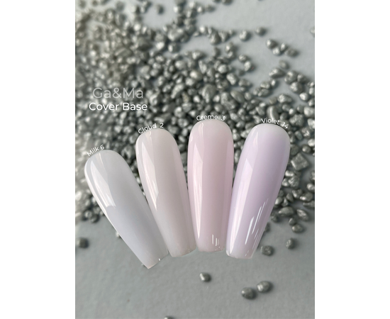 УЦІНКА / GA&MA. Cover base #14, VIOLET, 15 ml ( попередня упаковка) #3