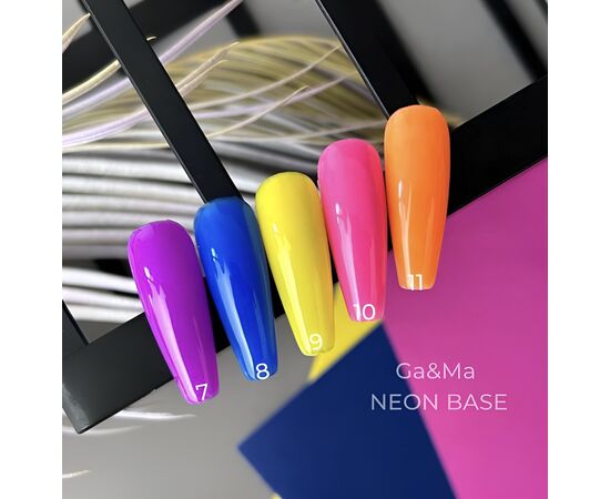 УЦІНКА / GA&MA. NEON Base #011, 15 ml, неонова база ( попередня упаковка) #2