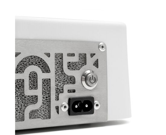 ÜLKA. Desktop Nail dust Collector "Prime", white. Витяжка настільна, Prime, біла #5