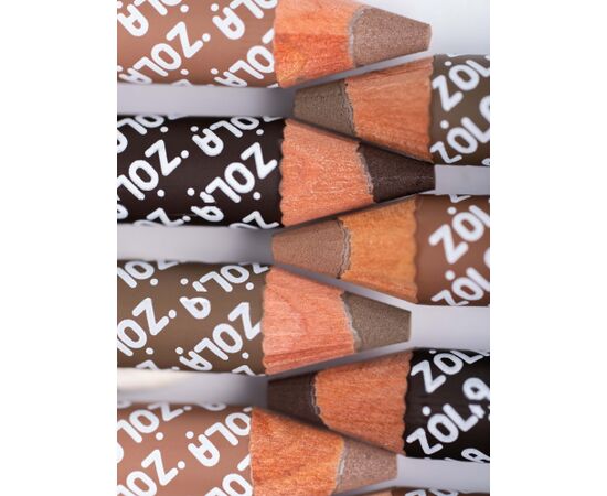 ZOLA. Powder Brow Pencil, Taupe Brown. Олівець для брів, пудровий #2