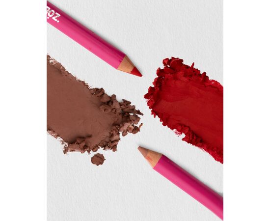 ZOLA. Lip Pencil, #07, True Red. Олівець для губ, червоний #4