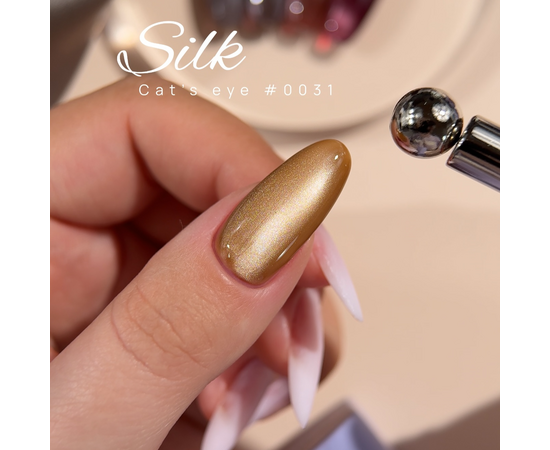 DNKa’. Gel Polish Cat`s Eye, Silk, #0031, 12 ml, гель-лак "Котяче око" #3