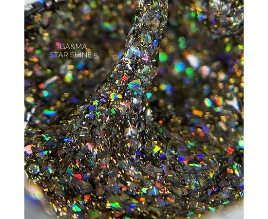 GA&MA. Gel polish, Star Shine #005, 5 g, Гель-лак для дизайну #2
