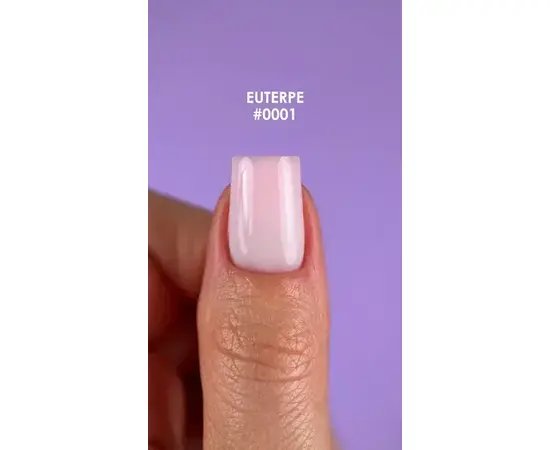 DNKa’. Fast Gel, #0001, Euterpe, 12 ml, гель для зміцнення та нарощування #3