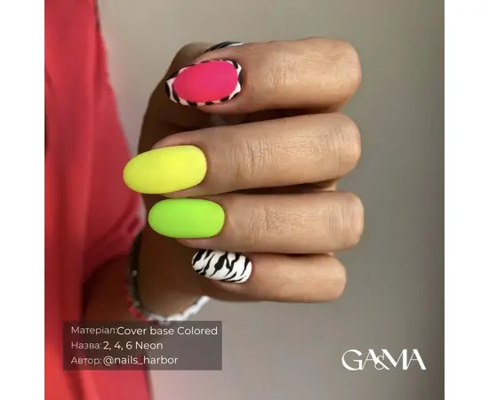 GA&MA. NEON Base #006, 15 ml, неонова база #5