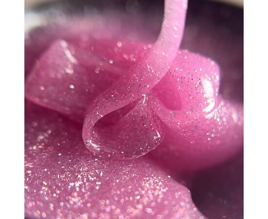 УЦІНКА / NOTD Sparkle Builder Gel №04, 15 ml, світловідбиваючий будівельний гель (рожевий) #2