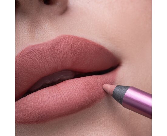ZOLA. Lip Pencil, #102, Nude Blush. Гелевий олівець для губ, нюдовий рожево-бежевий #6