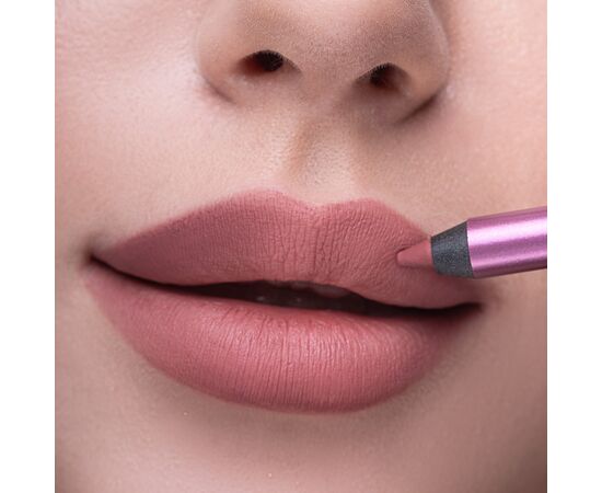 ZOLA. Lip Pencil, #105, Vintage Pink. Гелевий олівець для губ, насичений рожевий #6