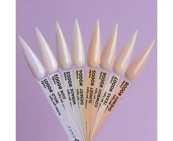 DNKa’. Builder Gel, Light, #0006, Cowboy, 30 ml, гель для моделювання #3