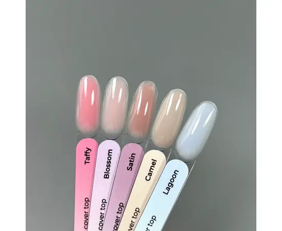 TOUCH. Cover Top coat, Camel, 7 ml #4