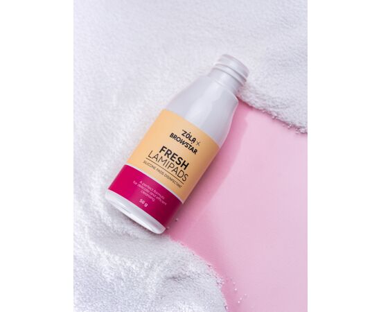 ZOLA x Browstar. Silicone Pads Desinfectant, Fresh Lamipads, 50 g.  Дезінфікуючий засіб для силіконових валиків #3