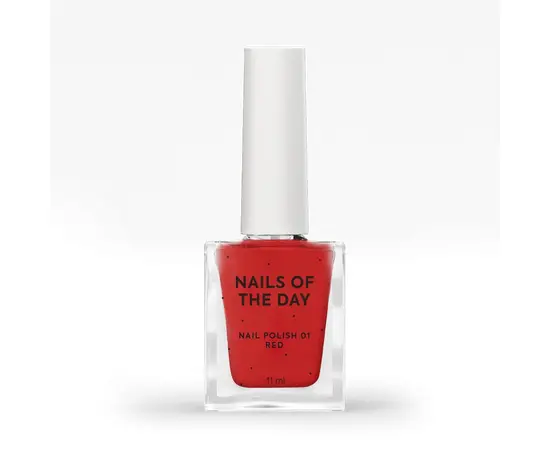 NOTD. Nail Polish. Red, 11 ml. Лак для нігтів, червоний #2