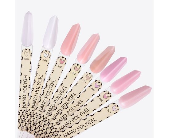 F.O.X. Poly gel Nano, #002, 15 ml. Надміцний полігель для моделювання #2