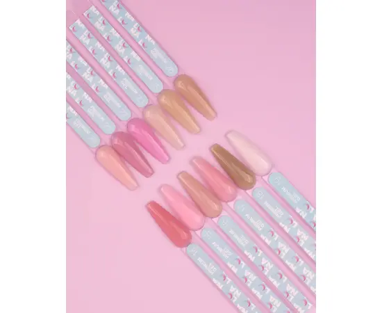 LUNAmoon. Premium Builder Gel #20 Powder pink, 100 ml, моделюючий гель, пудровий рожевий #4