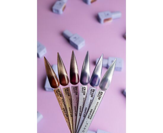 DNKa’. Gel Polish, Bohemian Cat`s Eye, NEW FORMULA, #0014, 12 ml, гель-лак "Котяче око" #2