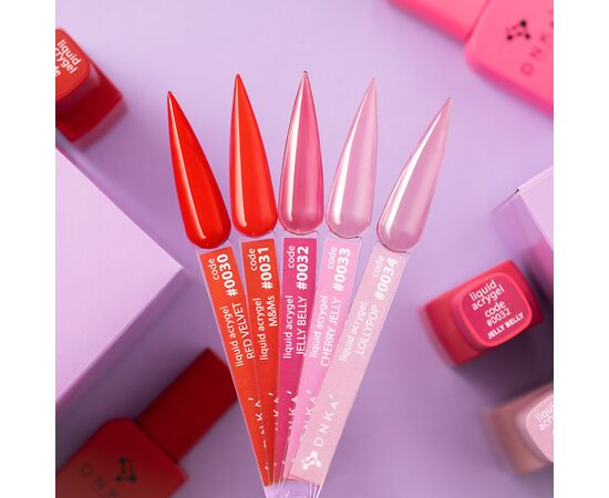 УЦІНКА / DNKa’ Liquid Acrygel #0031 M&Ms, 12 ml, рідкий гель #2
