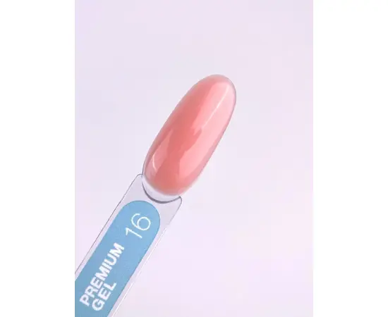 LUNAmoon. Premium Builder Gel #16 Pink nude, 100 ml, гель моделюючий, рожевий нюд #3