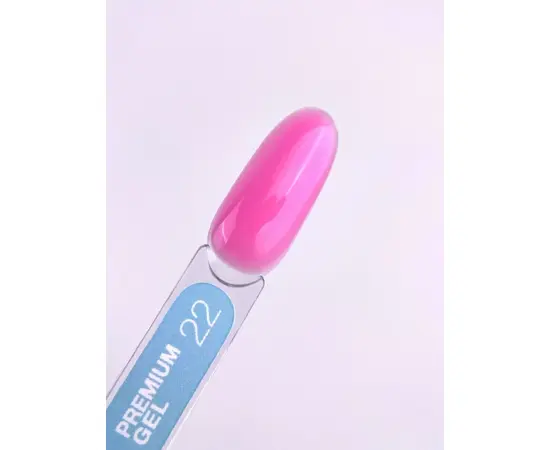 LUNAmoon. Premium Builder Gel #22 Pastel fuchsia, 100 ml, моделюючий гель, пастельна фуксія #3