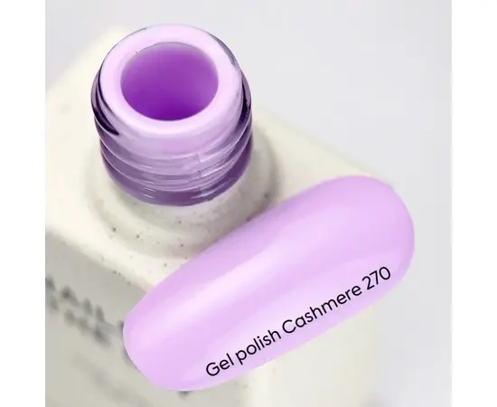 NOTD. Gel Polish, Cashmere, #270, 10 ml. Гель-лак, пастельно-ліловий #2