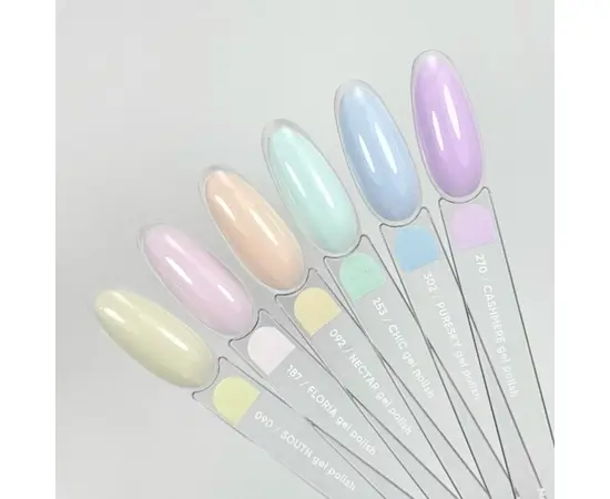 NOTD. Gel Polish, South, #090, 10 ml. Гель-лак, пастельно-жовтий #5