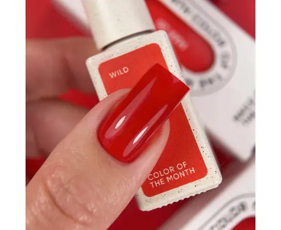 NOTD. "Color of the month, March 2026" Gel Polish, Wild, 10 ml. Гель-лак "Колір місяця, Березень 2026" #7