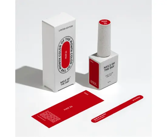 NOTD. "Color of the month, March 2026" Gel Polish, Wild, 10 ml. Гель-лак "Колір місяця, Березень 2026" #4