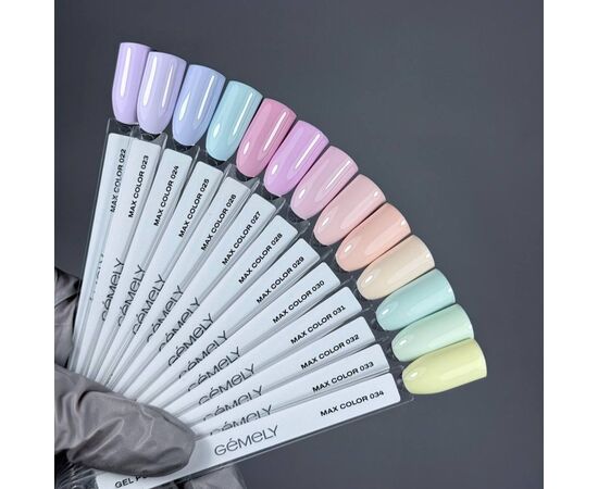 GA&MA. Gel polish, Max Color #023, 10 ml, гель-лак #3