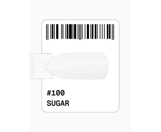 ADORE. Gel Polish, #100, Sugar, 12 ml. Гель-лак, білий #2