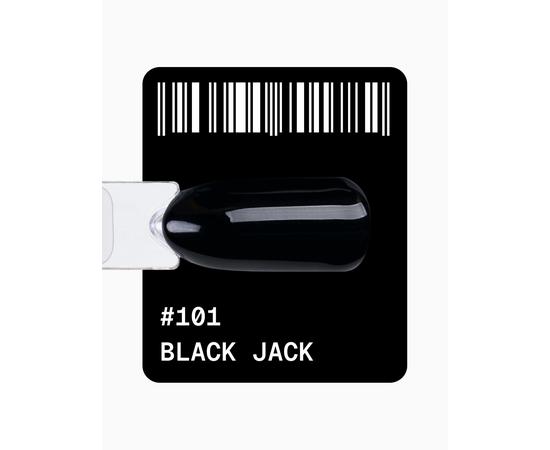 ADORE. Gel Polish, #101, Black Jack, 12 ml. Гель-лак, чорний #2