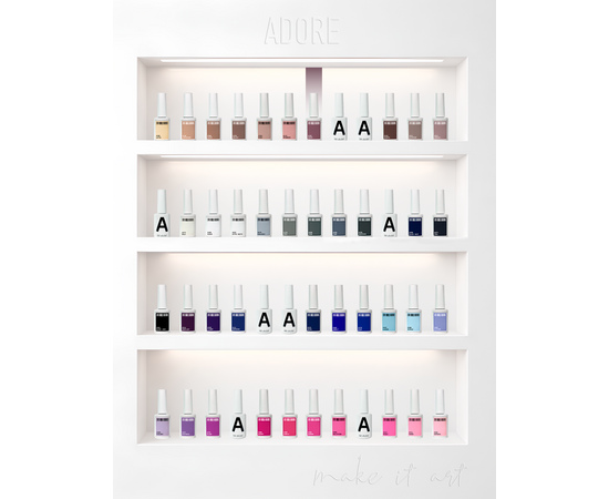 ADORE. Gel Polish, #106, Grape, 12 ml. Гель-лак, приглушений виноградний #5