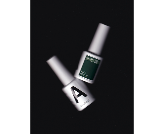 ADORE. Gel Polish, #122, Amazon, 12 ml. Гель-лак, чорно-зелений #3