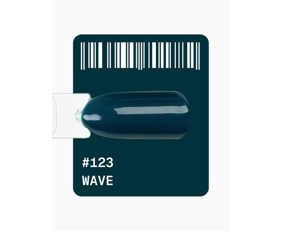 ADORE. Gel Polish, #123, Wave, 12 ml. Гель-лак, морська хвиля #2