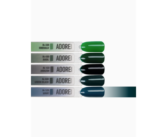 ADORE. Gel Polish, #123, Wave, 12 ml. Гель-лак, морська хвиля #4