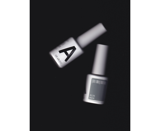 ADORE. Gel Polish, #135, Rock, 12 ml. Гель-лак, сіре каміння #3