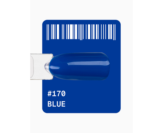 ADORE. Gel Polish, #170, Blue, 12 ml. Гель-лак, класичний синій #2