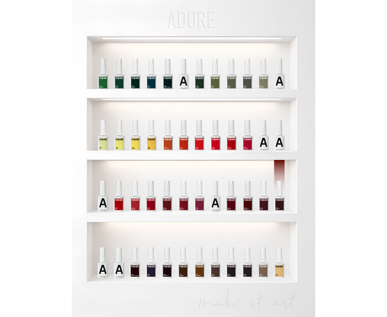 ADORE. Gel Polish, #209, Merlot, 12 ml. Гель-лак, глибокий винний #5