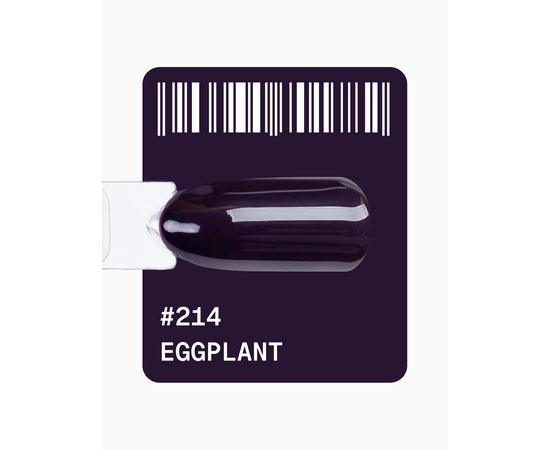 ADORE. Gel Polish, #214, Eggplant, 12 ml. Гель-лак, баклажан #2