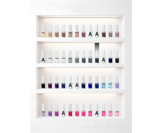 ADORE. Gel Polish, #226, Graphite, 12 ml. Гель-лак, графіт #5
