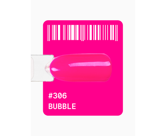 ADORE. Gel Polish, #306, Bubble, 12 ml. Гель-лак, малинова жуйка #2