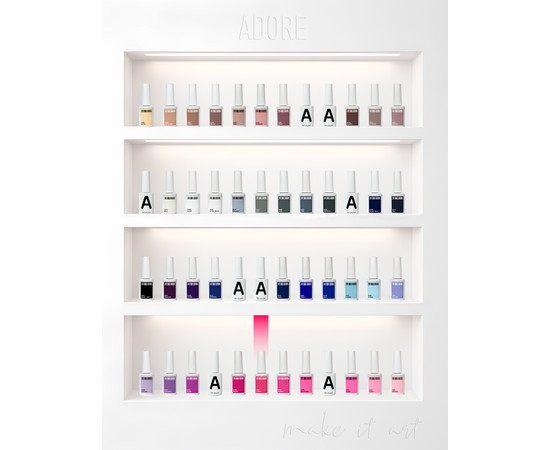 ADORE. Gel Polish, #306, Bubble, 12 ml. Гель-лак, малинова жуйка #5