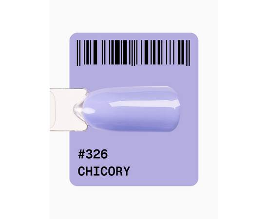 ADORE. Gel Polish, #326, Chicory, 12 ml. Гель-лак, бузковий з ніжним блакитним підтоном #2