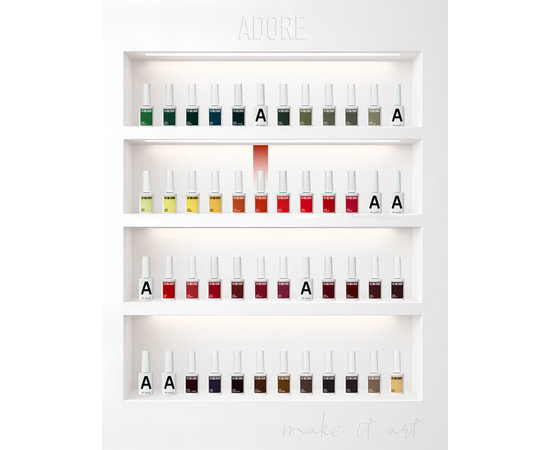 ADORE. Gel Polish, #373, Brick, 12 ml. Гель-лак, теракотово-цегляний #5