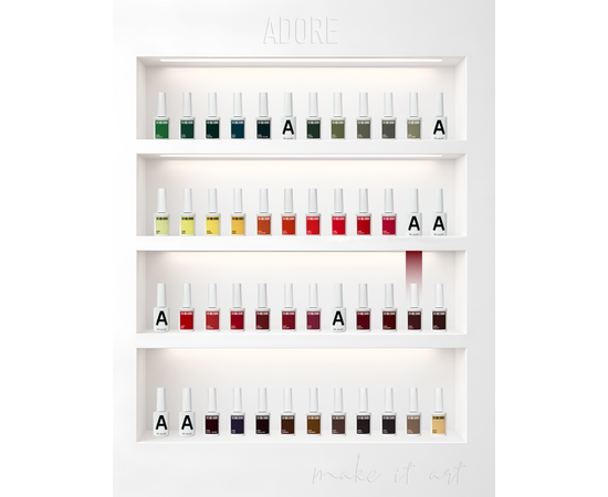 ADORE. Gel Polish, #428, Porto, 12 ml. Гель-лак, портвейн #5