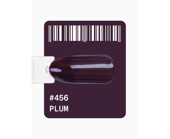 ADORE. Gel Polish, #456, Plum, 12 ml. Гель-лак, глибокий сливовий #2