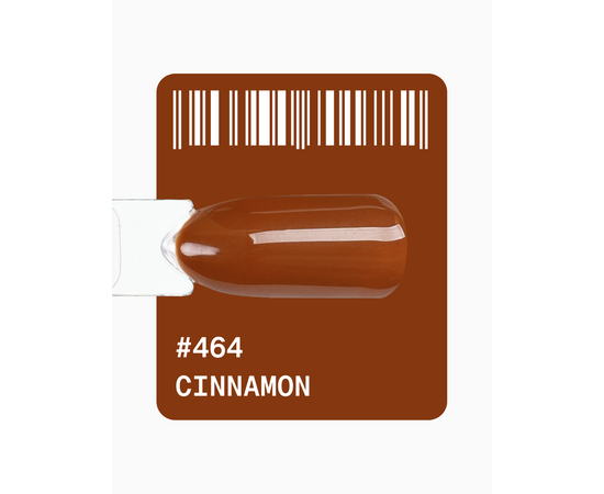 ADORE. Gel Polish, #464, Cinnamon, 12 ml. Гель-лак, пряний коричневий #2