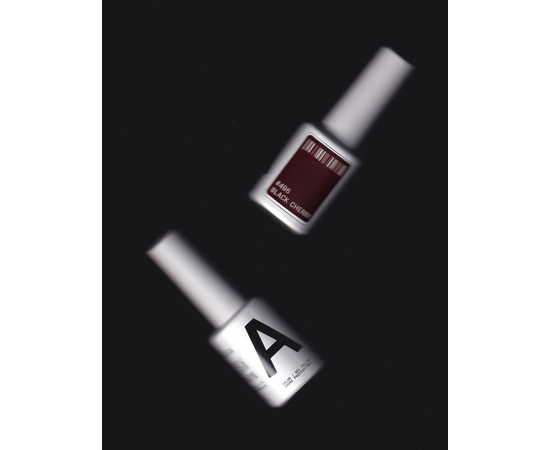 ADORE. Gel Polish, #496, Black cherry, 12 ml. Гель-лак, темно-вишневий #3