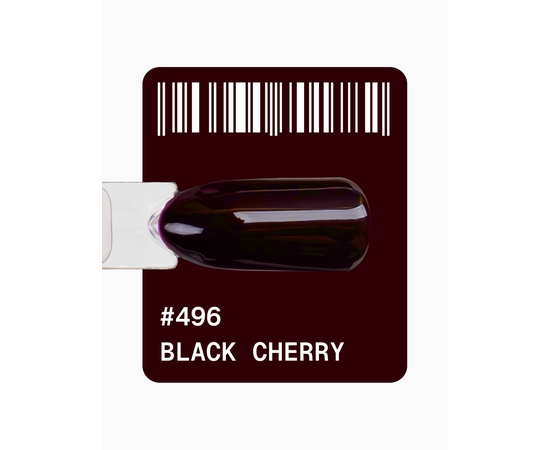 ADORE. Gel Polish, #496, Black cherry, 12 ml. Гель-лак, темно-вишневий #2