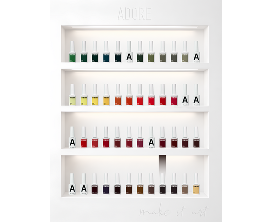 ADORE. Gel Polish, #498, Earth, 12 ml. Гель-лак, темно-коричневий #5